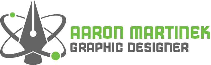 Aaron Martinek Graphic Designer logo Aaron Martinek Graphic Designer logo